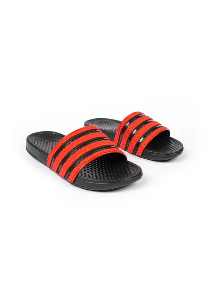 Slide Slipper Bako For Men EVA Black & Red