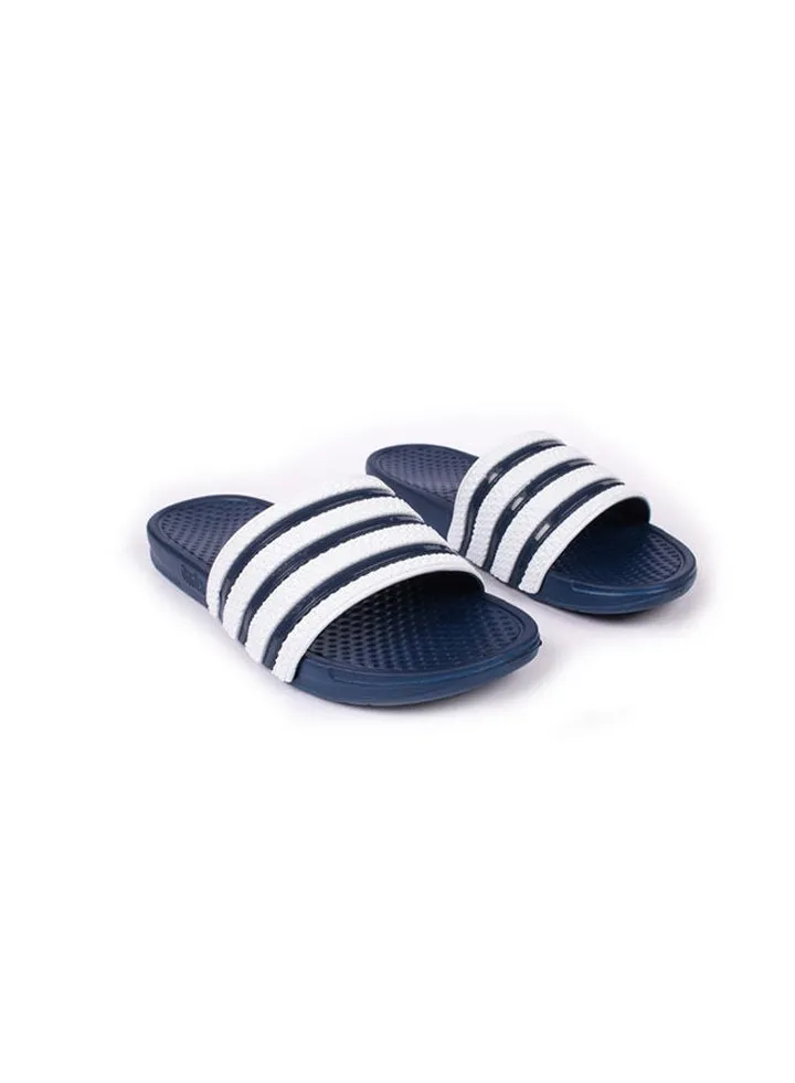 Slide Slipper Bako For Men EVA Navy & White