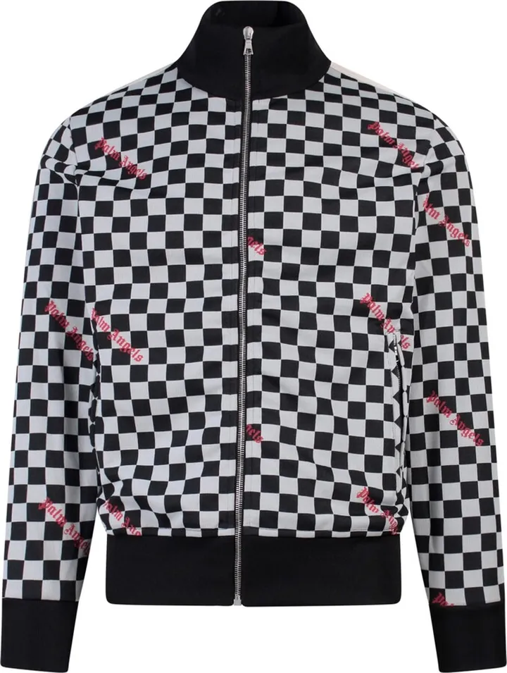 Jacquard Damier Classic Track Jacket