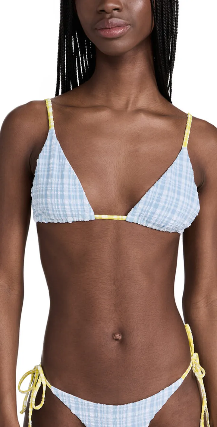 L*Space Brittany Triangle Bikini Top
