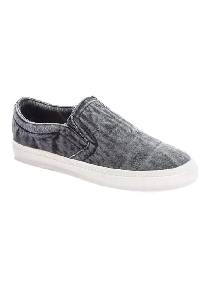 Canvas Slip-On Shoes Grey
