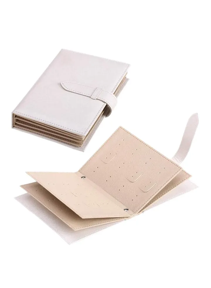 Book Style Earrings Organizer Case