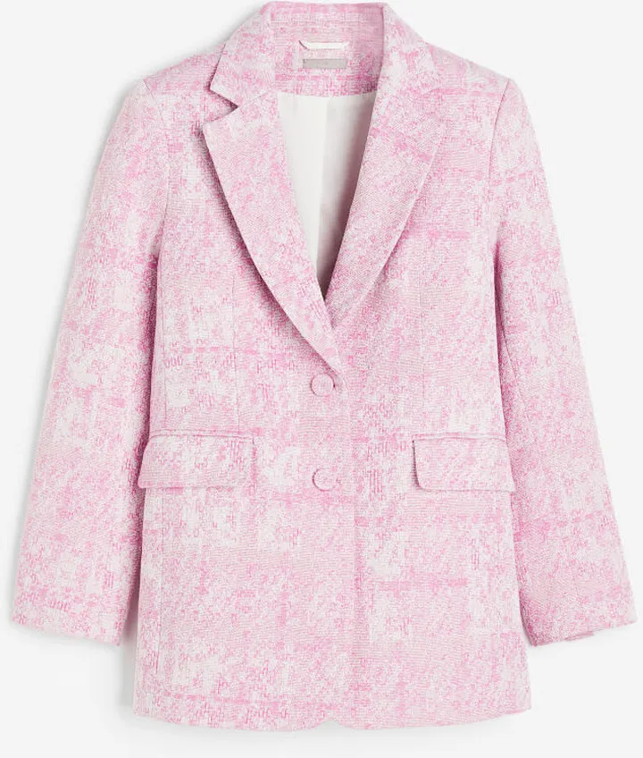 Textured-weave Jacket