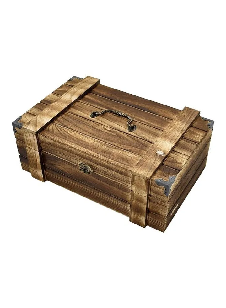 Antique Wooden Jewelry Box