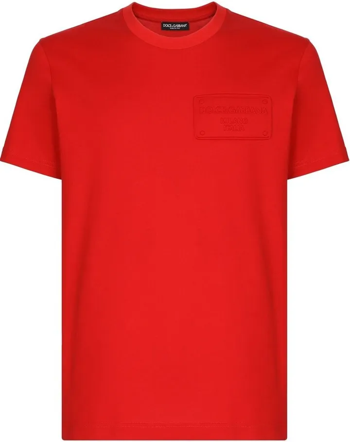 logo-appliqué cotton T-shirt