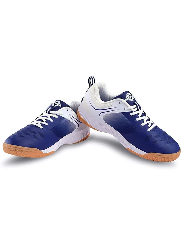 HY - Court 2.0 Badminton Shoes | Rubber Outsole | 4 UK / 5 US / 38 EU | For Boys | Non - Marking Round Sole