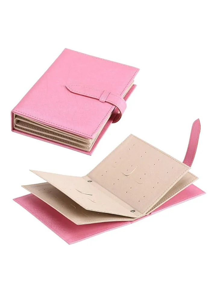 Book Style Earrings Organizer Case