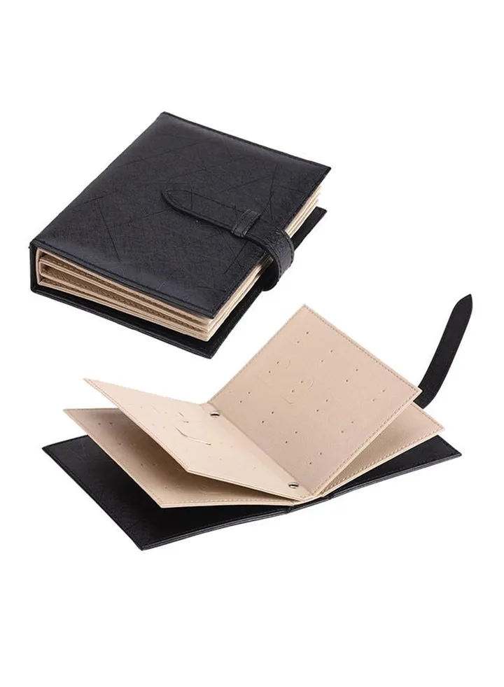 Book Style Earrings Organizer Case