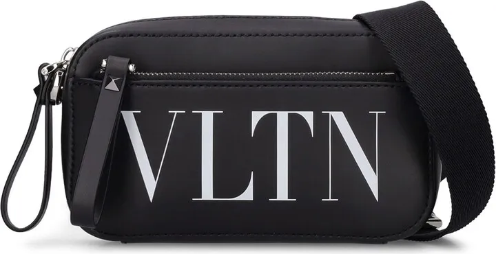 VLTN leather small crossbody bag