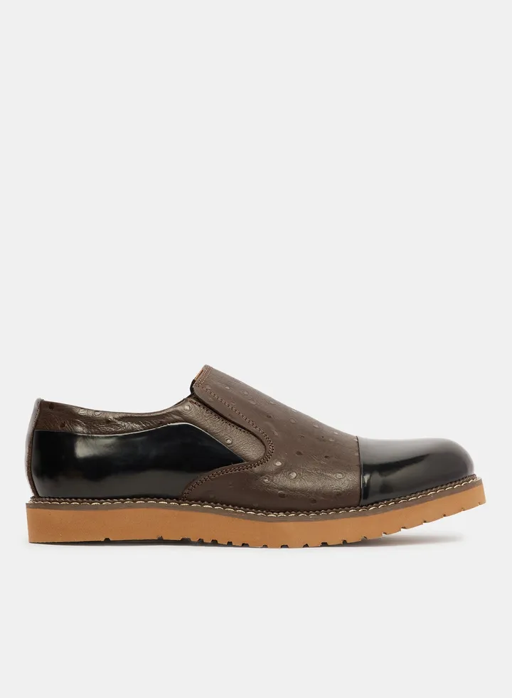 Formal Leather Slip-Ons