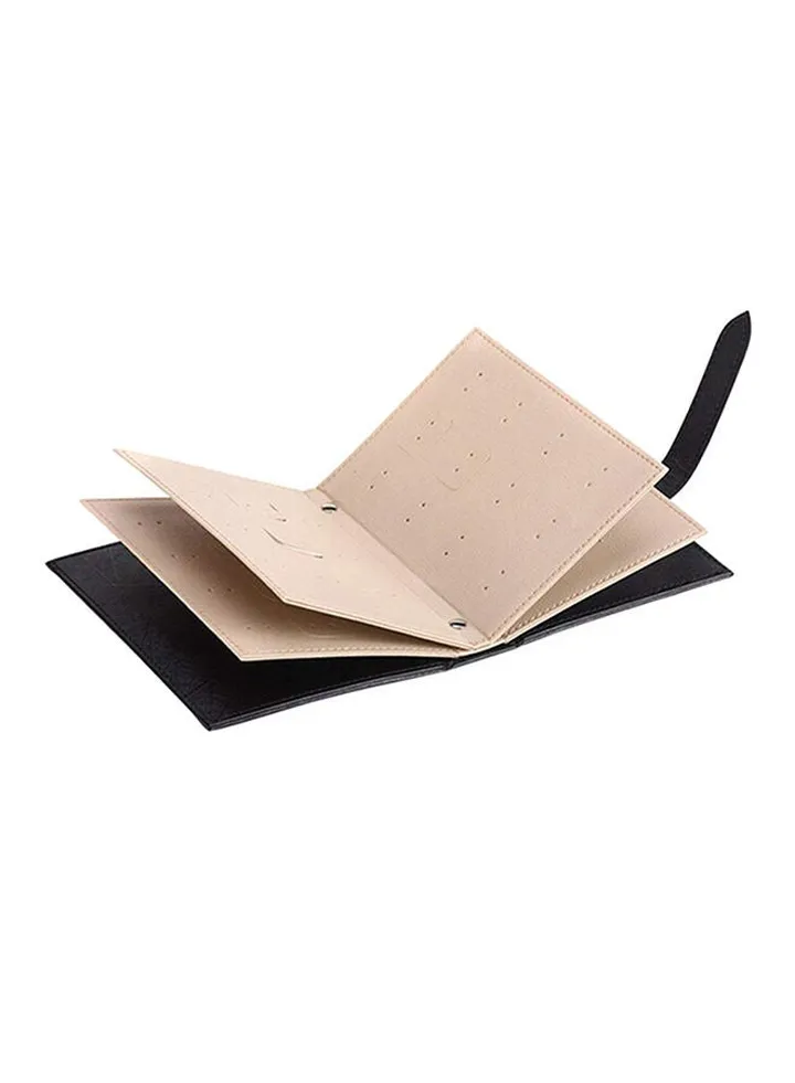 Book Style Earrings Organizer Case