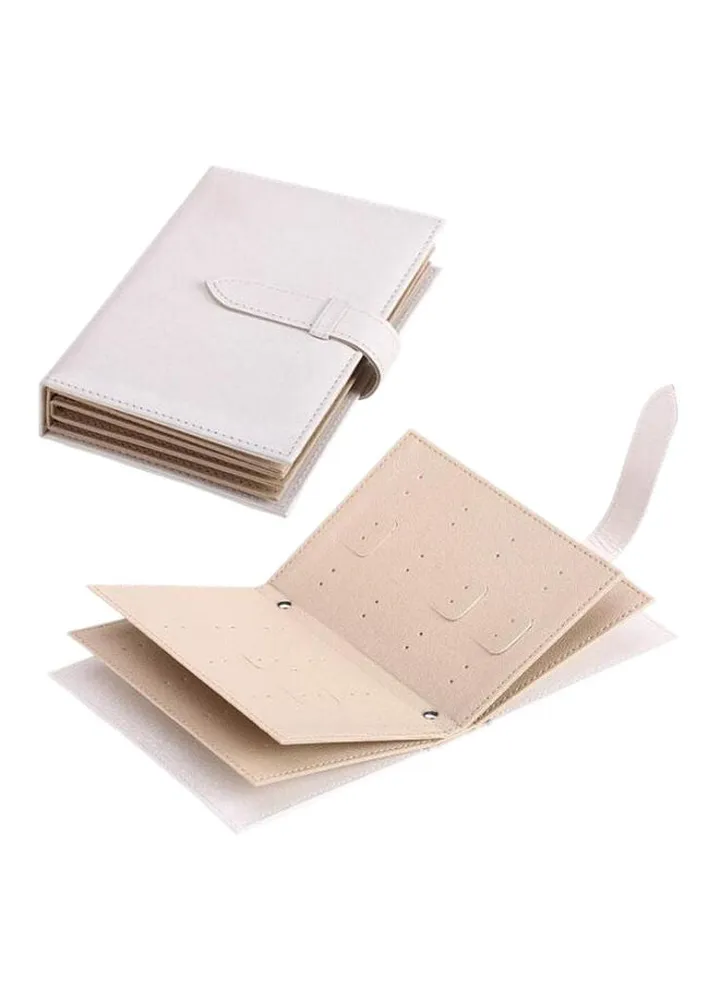 Book Style Earrings Organizer Case