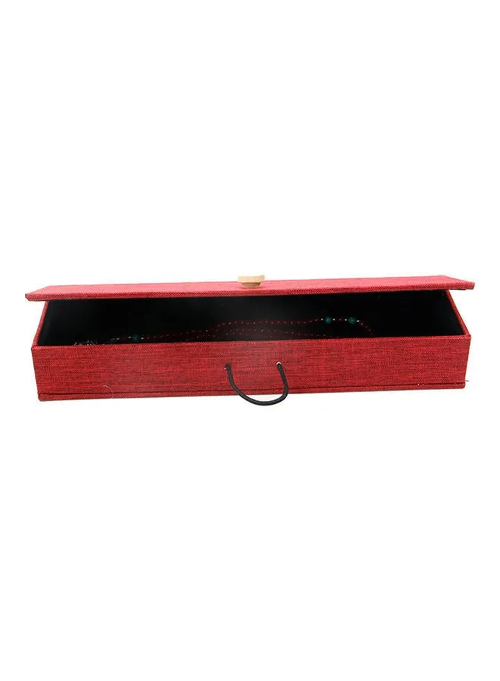 Wooden Buckle Jewelry Box