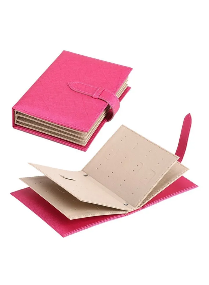 Book Style Earrings Organizer Case