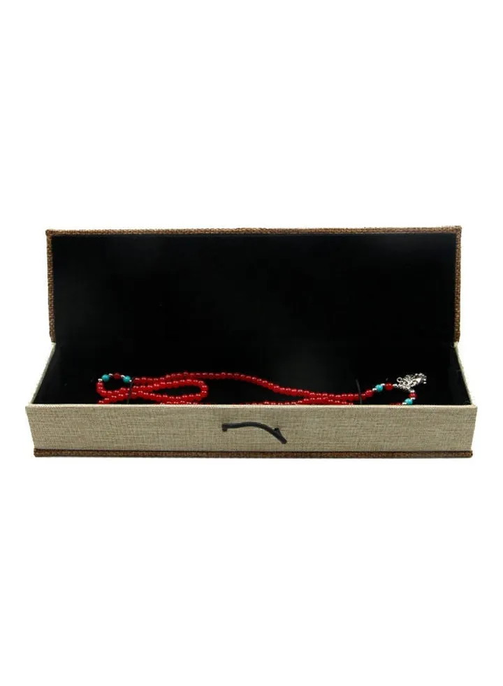 Wooden Buckle Jewelry Box