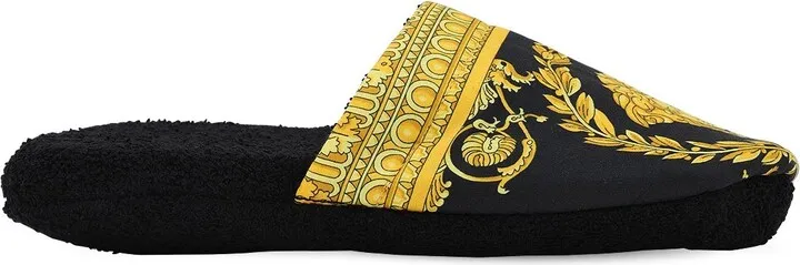 Barocco & Robe cotton slippers
