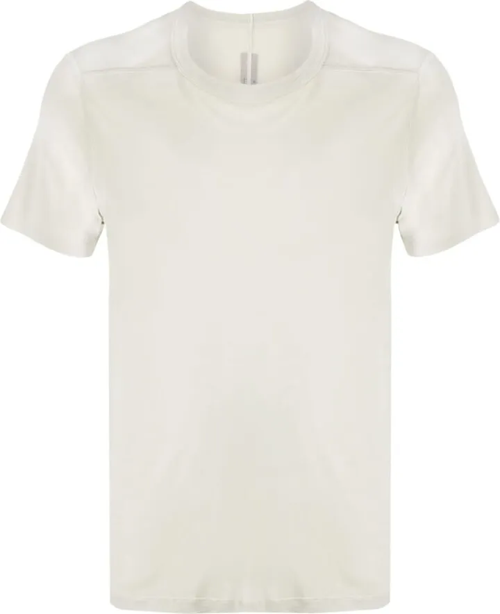 slub-texture crew-neck T-shirt