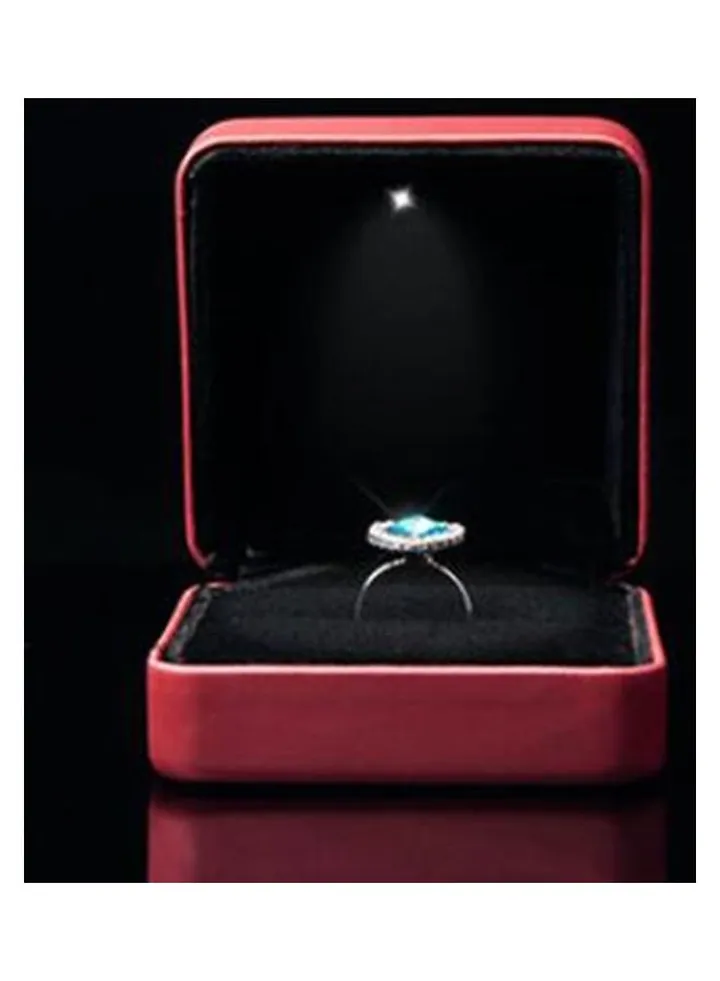 LED Lighted Engagement Jewelry Box for Wedding