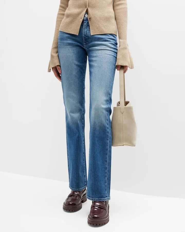 Joni Low-Rise Slim Bootcut Jeans