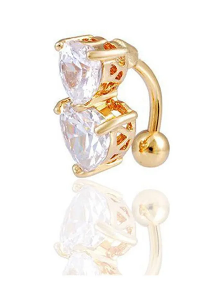 1 Piece Heart Body Piercing Belly Button