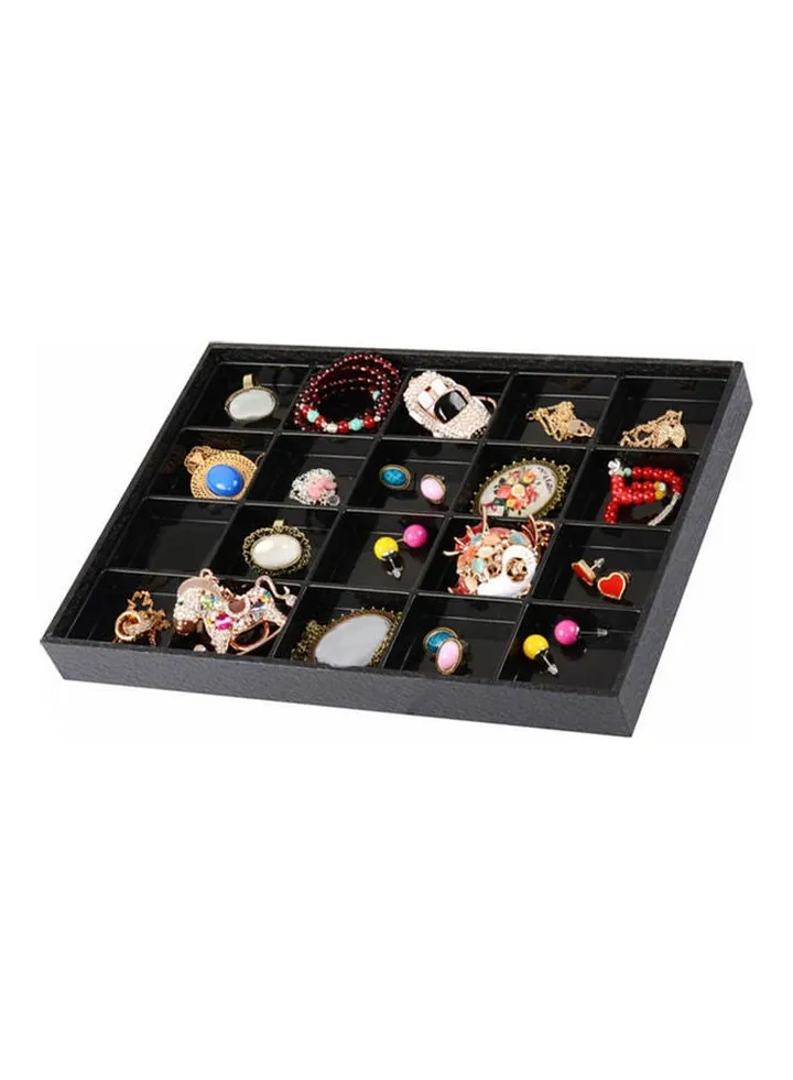 20-Compartments Jewelry Organizer Box