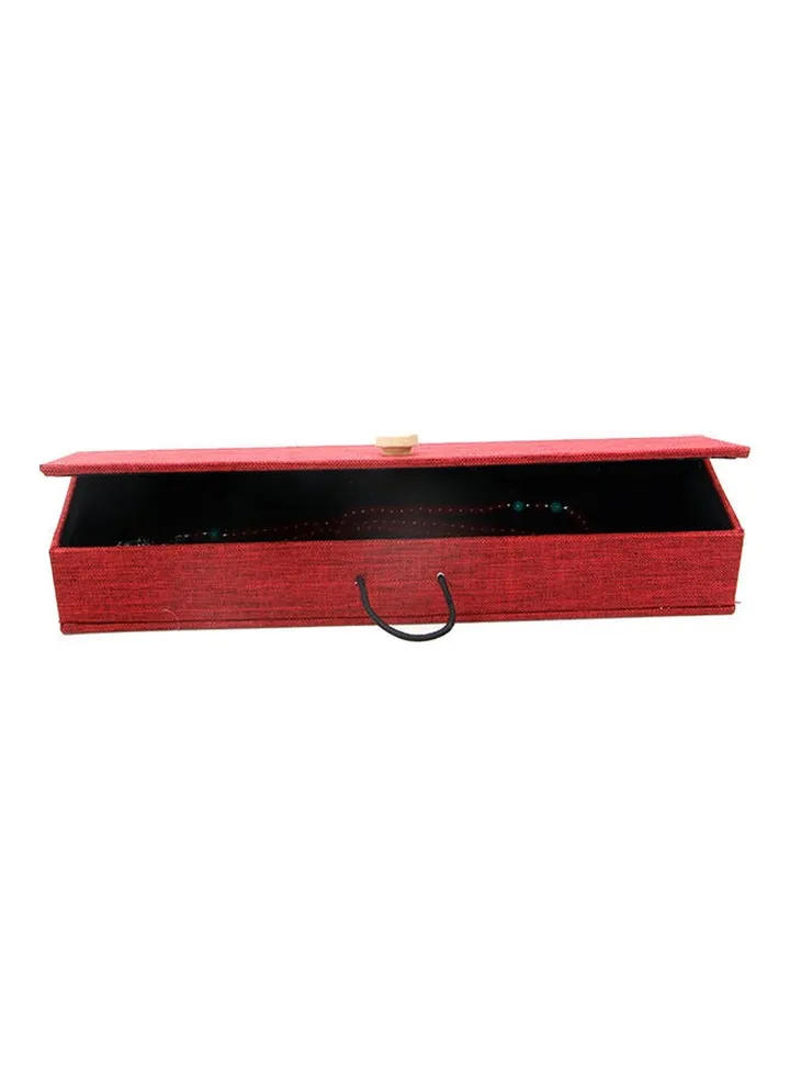 Wooden Buckle Jewelry Box
