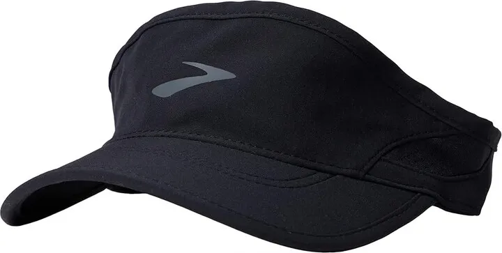 Brooks Chaser Visor (Black) Baseball Caps