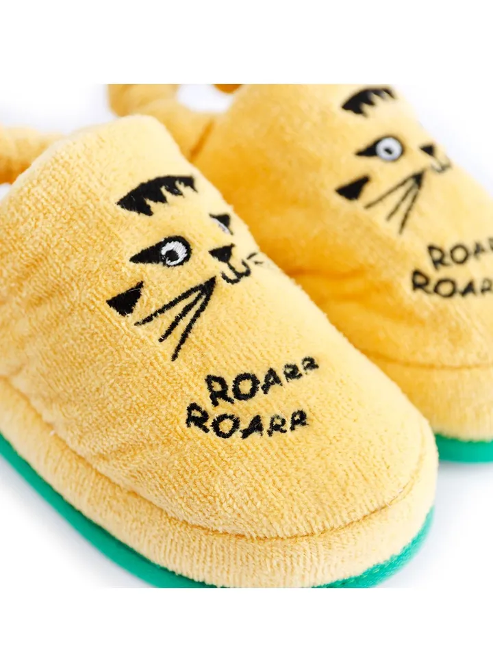 Skater Cheetah Kids Slippers