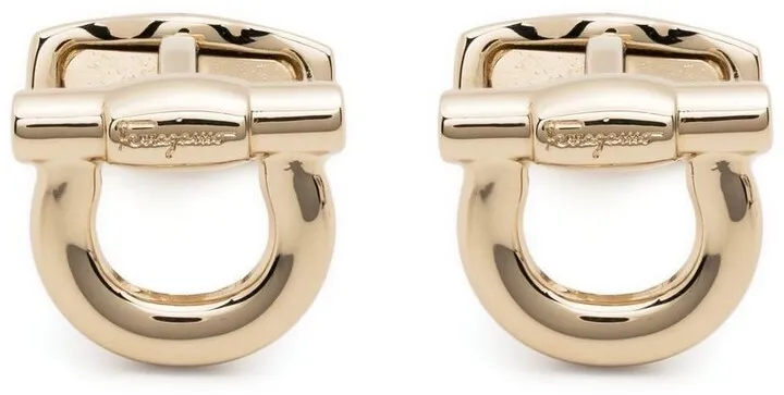 Gancini brass cufflinks
