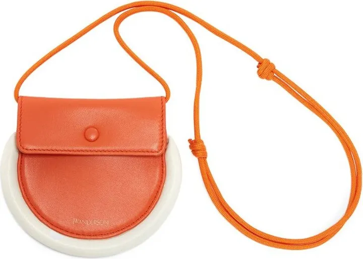 Jw Anderson Leather Bumper Moon Coin Purse