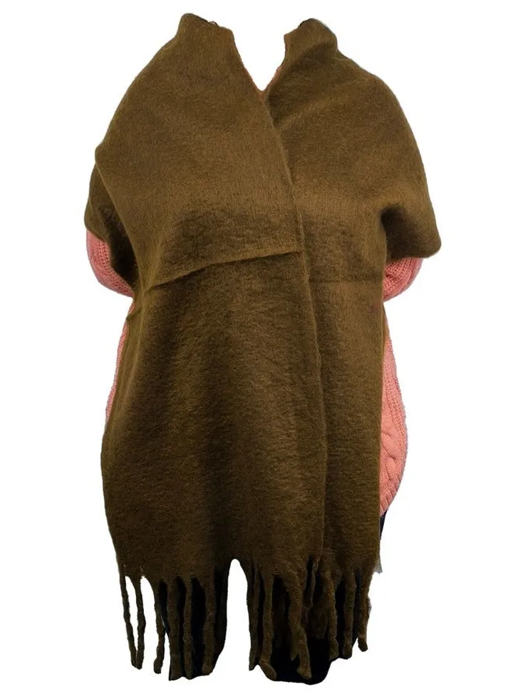 Women's Winter Mohair Brown