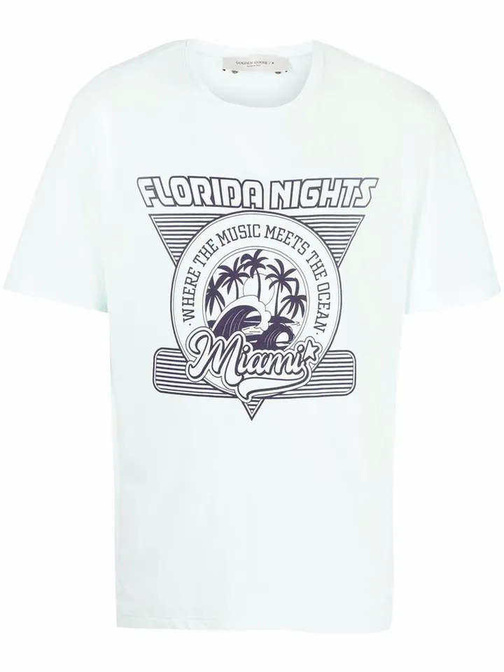 graphic-print short-sleeve T-shirt