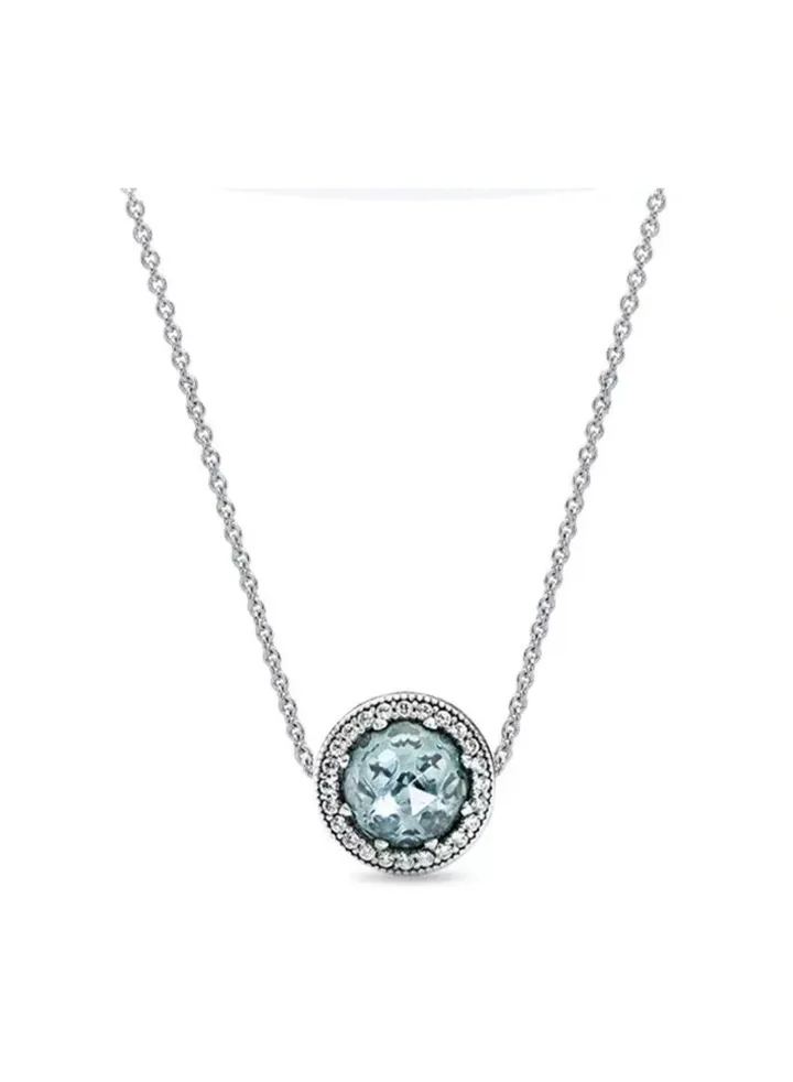 Pandora fresh sea breeze diamond necklace
