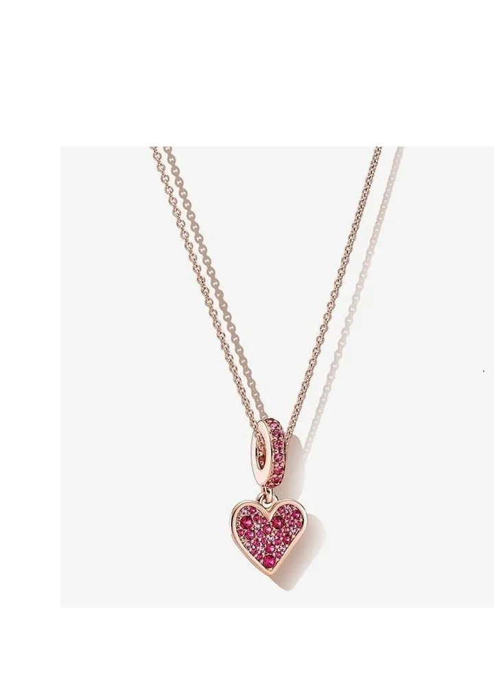 Pandora hand painted love necklace