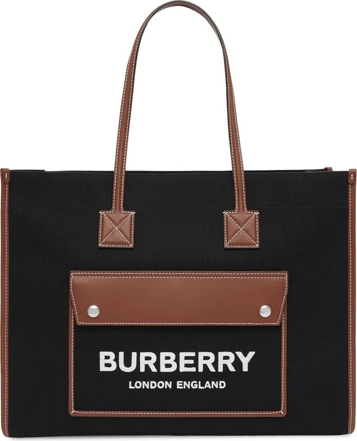 Logo-Print Tote Bag
