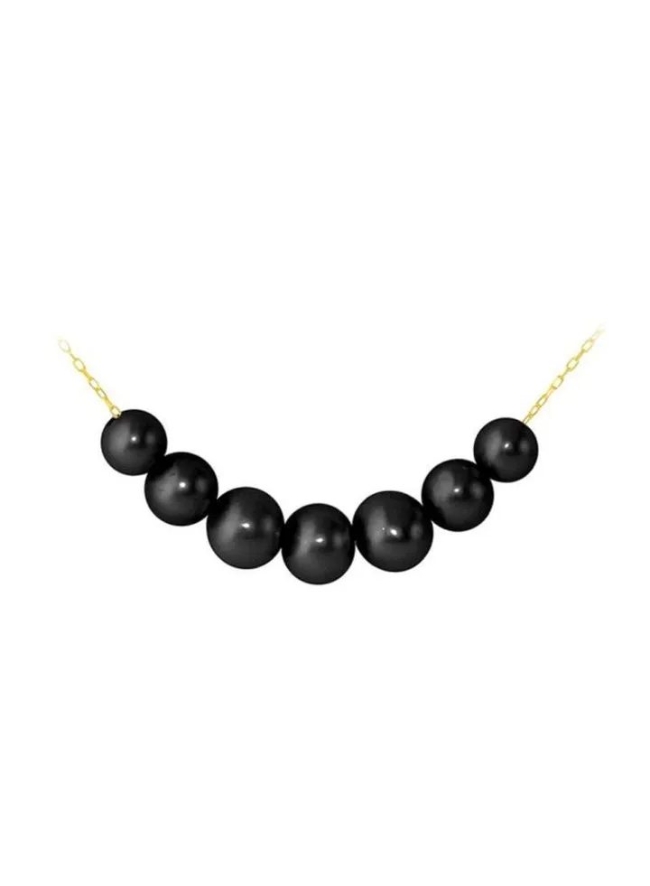 18 Karat Gold Pearl Necklace