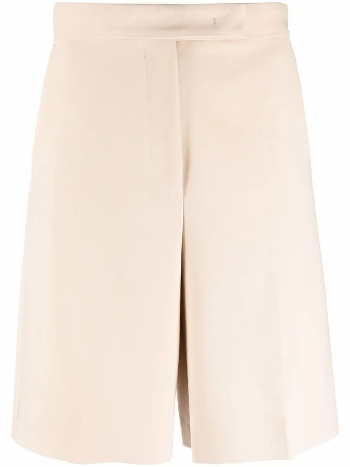 MAX MARA- Cotton Blend Bermudas
