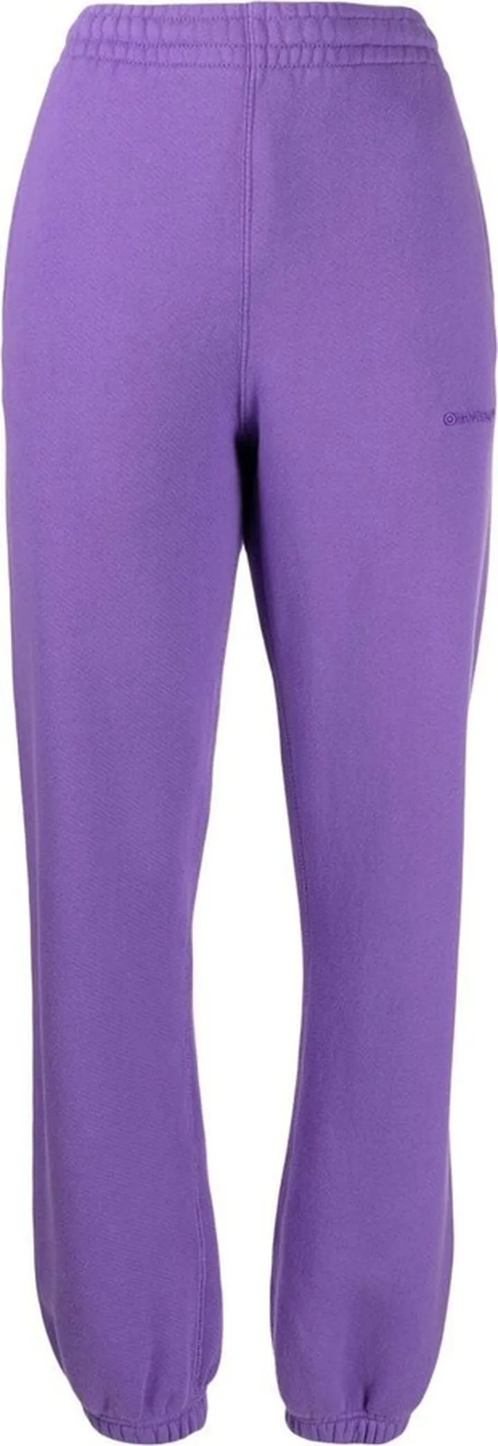Helvetica lettering track pants