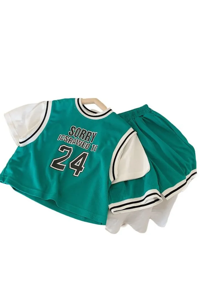 Unisex Children's Soccer Jersey Set