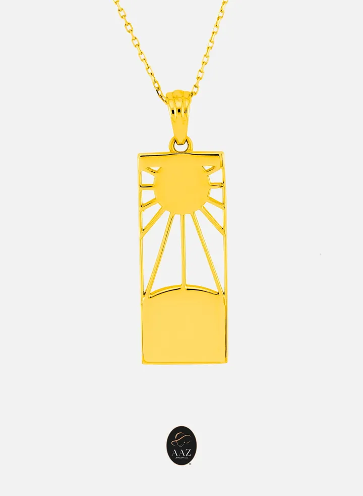 Hanafuda 18K Gold Necklace