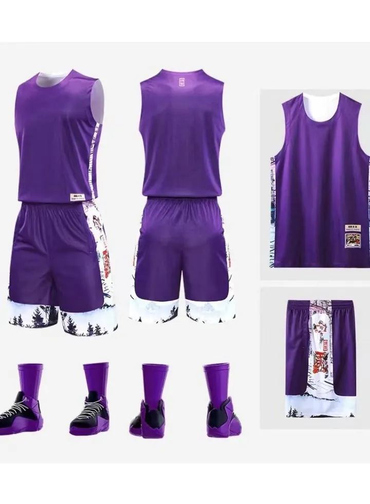 New Men's And Women's Basketball Uniform