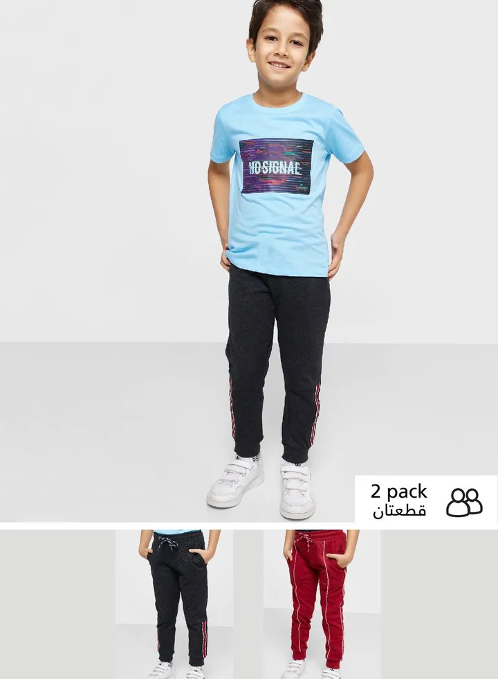 2 Packs Joggers Set For Boys