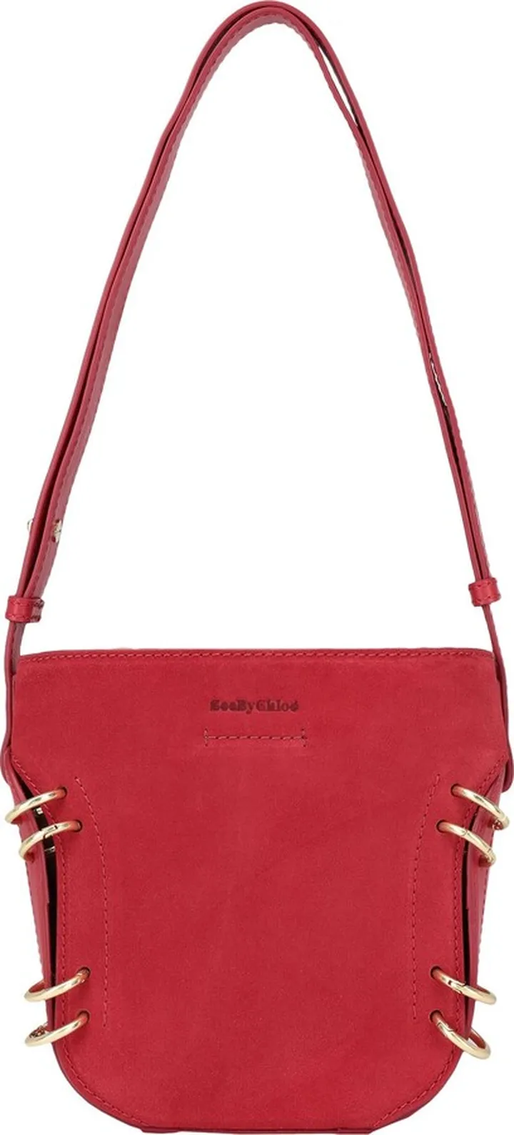 Alvy Bucket Bag Cross-body Bag Red