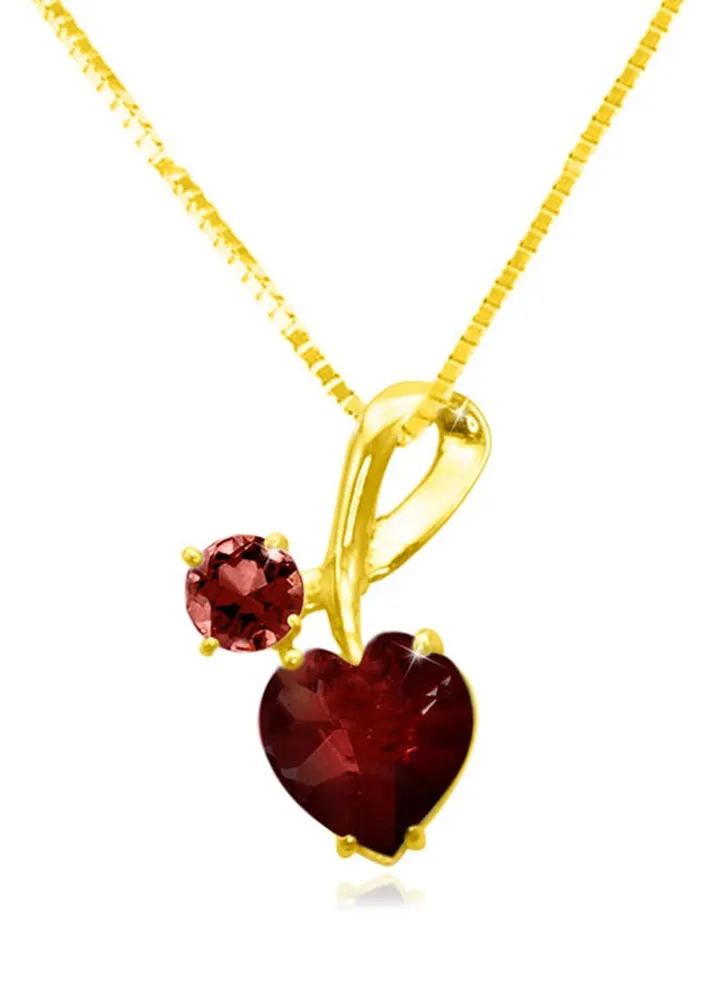 18 Karat Yellow Gold Pendant Necklace