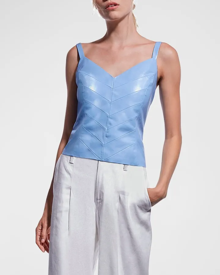 Becca Recycled Leather Tank