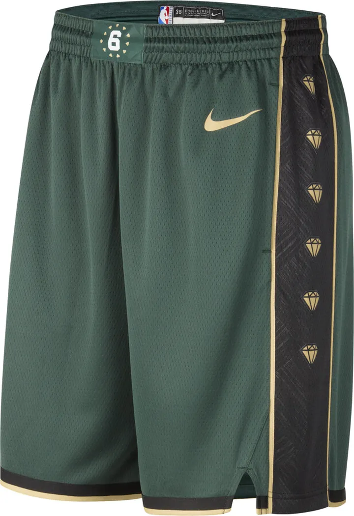 Boston Celtics City Edition Nike Men's Dri-FIT NBA Swingman Shorts in Green