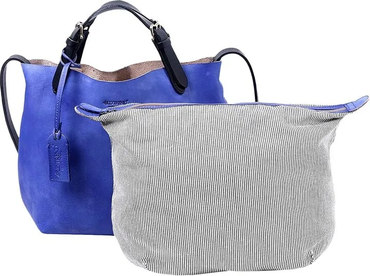 Old Trend Genuine Leather Island Mini Tote (Sky Blue) Handbags