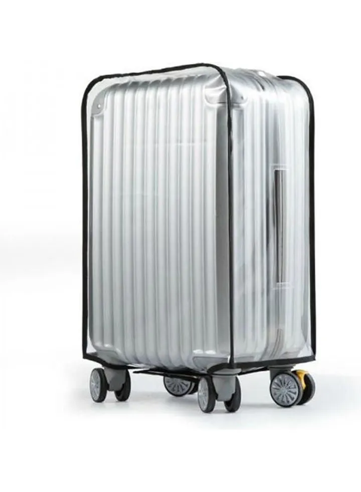 Luggage Protector Case Clear Pvc Baggage Cover Suitcase Protective Cover For 22'' Size Multicolour