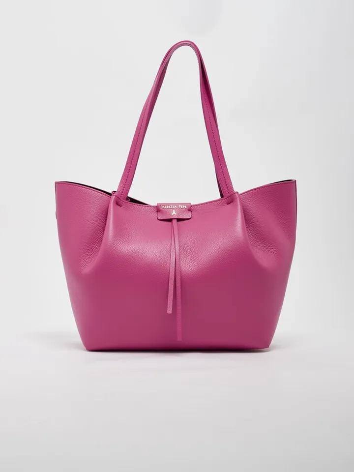 Leather Shopping Bag