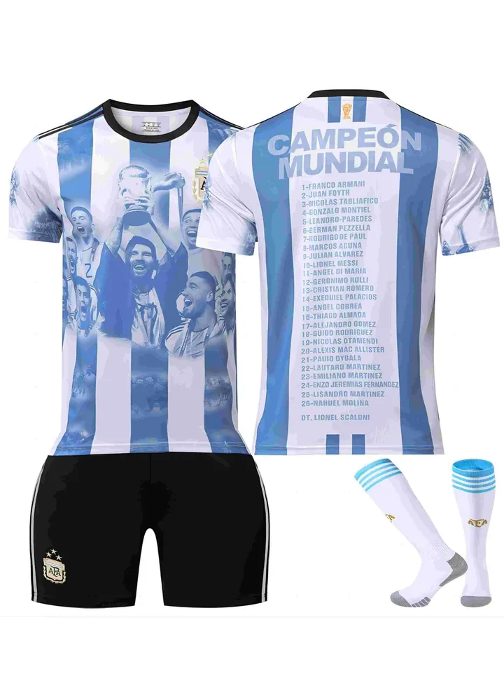 Football jersey sports set